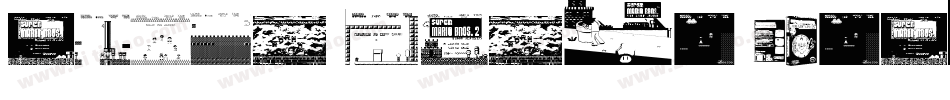 Super Mario Lost字体转换